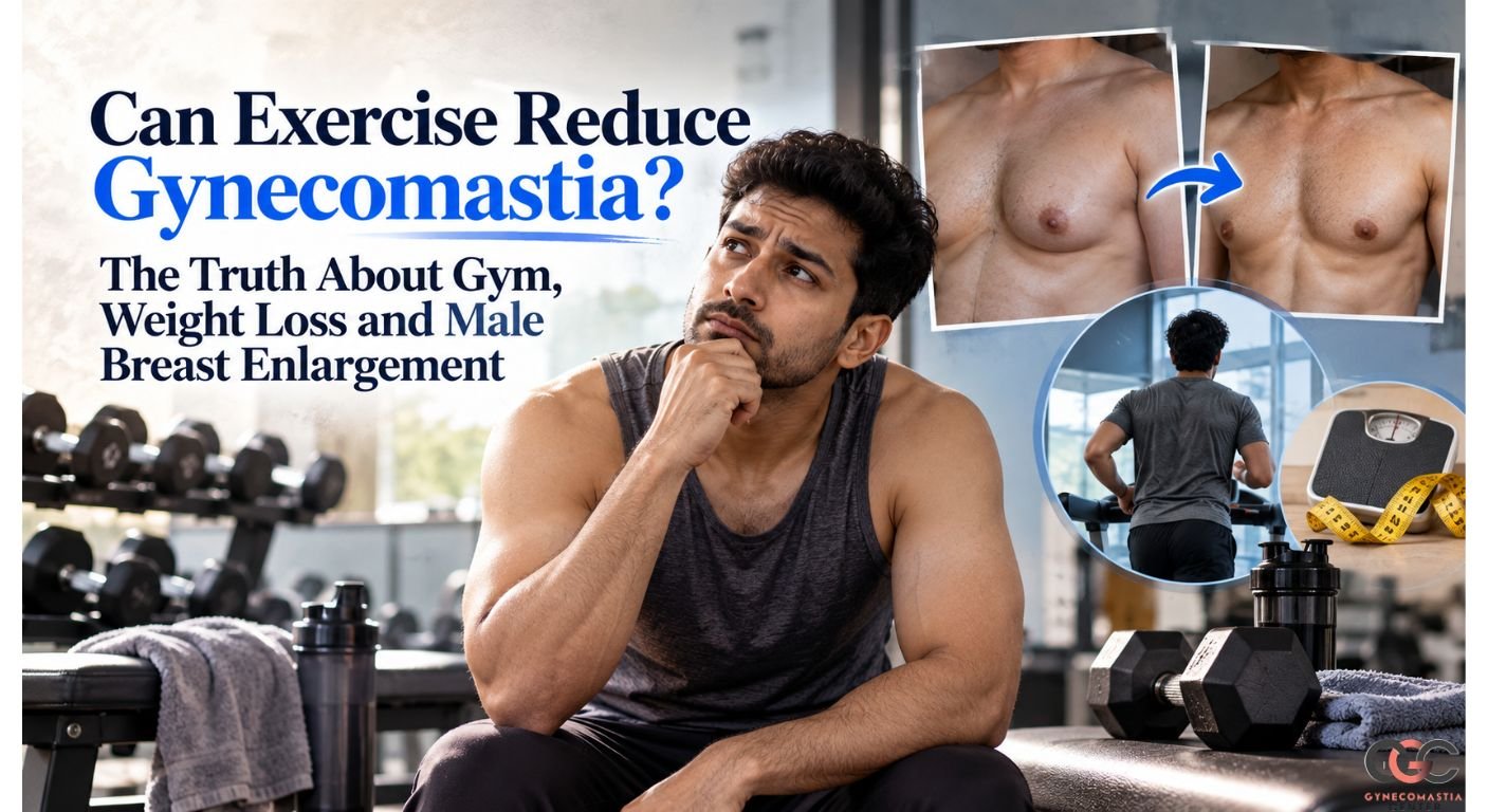 Can Exercise Reduce Gynecomastia? The Truth About Gym, Weight Loss and Male Breast Enlargement