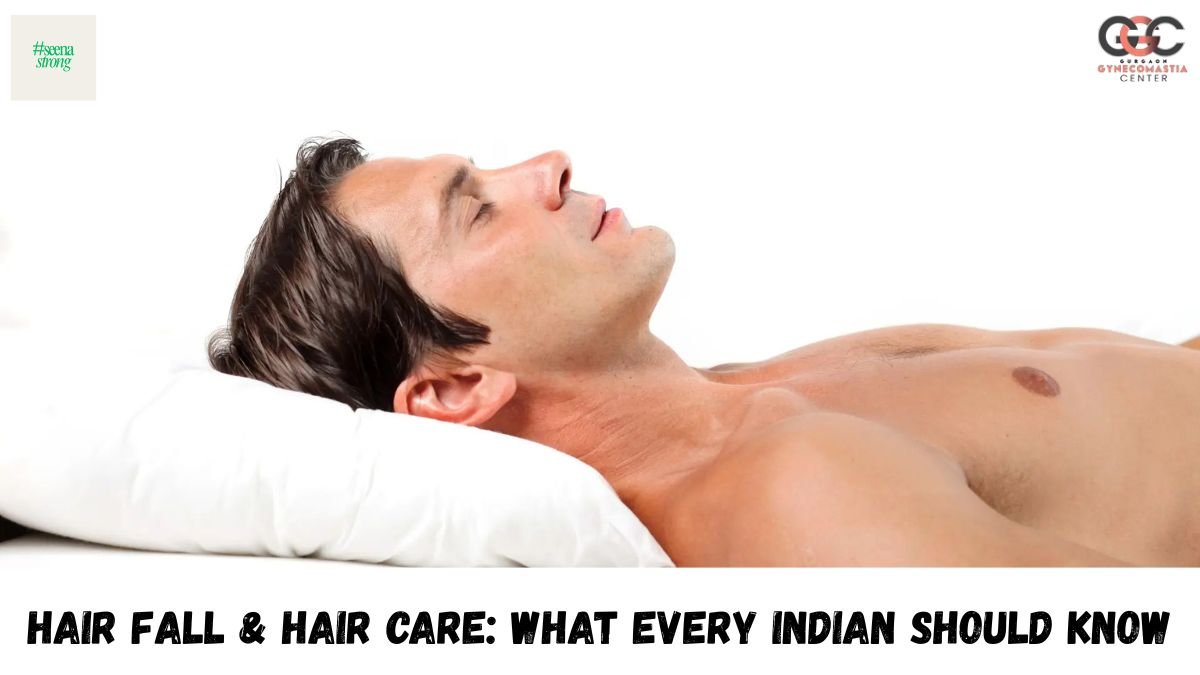 Dr. Anmol Chugh explaining the best sleeping positions and recovery tips after gynecomastia surgery for comfortable healing