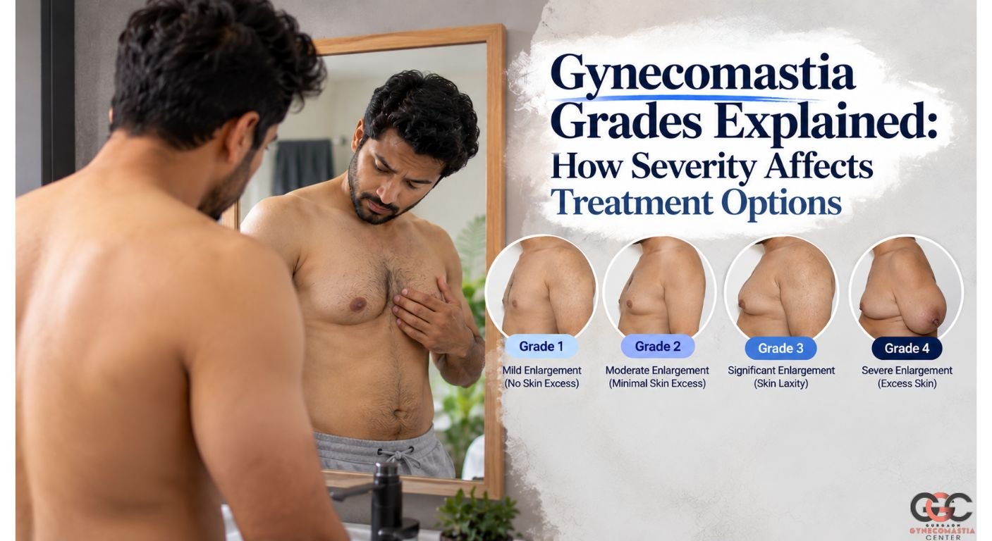 Gynecomastia Grades Explained: How Severity Affects Treatment Options