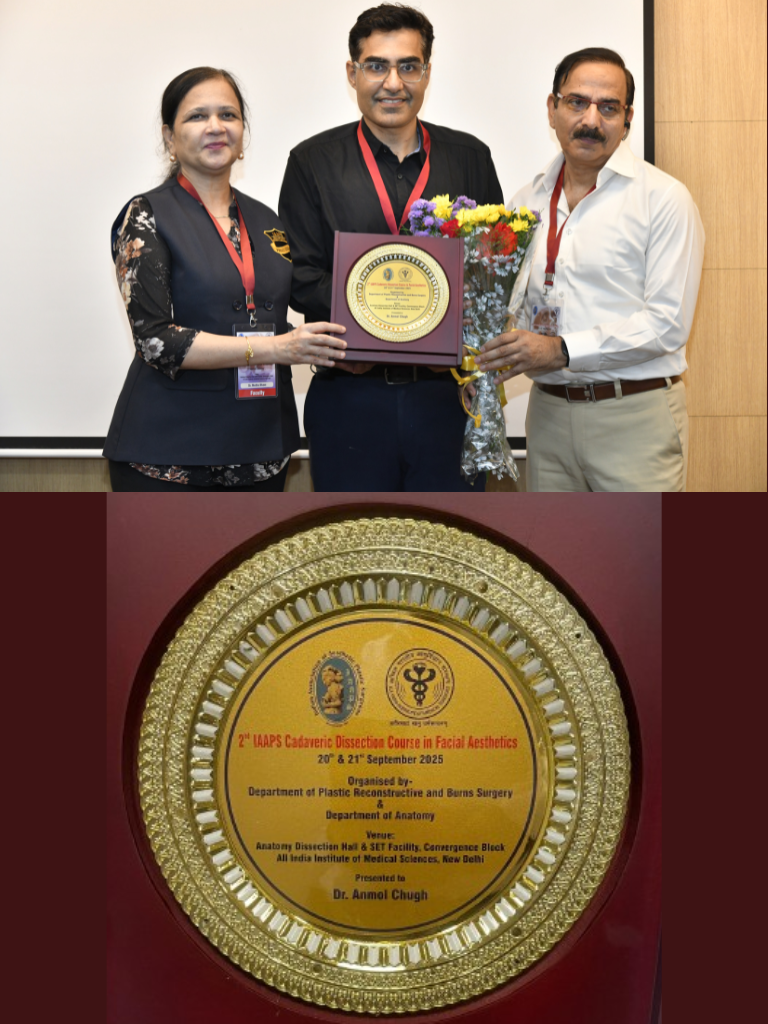 2nd IAAPS Cadaveric Dissection Course in Facial Aesthetics was held at AIIMS, New Delhi